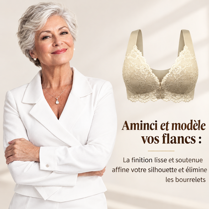 (Pack de 3) Soutien-Gorge Sans Armatures à Fermeture Frontale