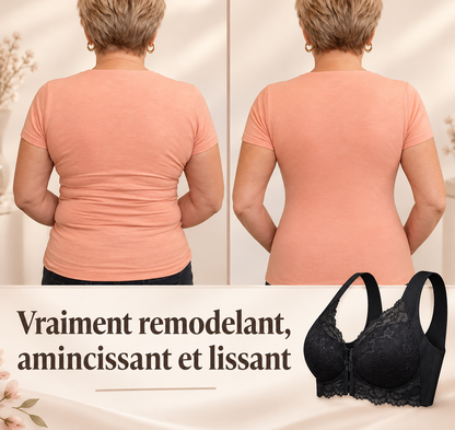 (Pack de 3) Soutien-Gorge Sans Armatures à Fermeture Frontale